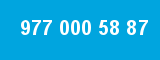 977 000 58 87